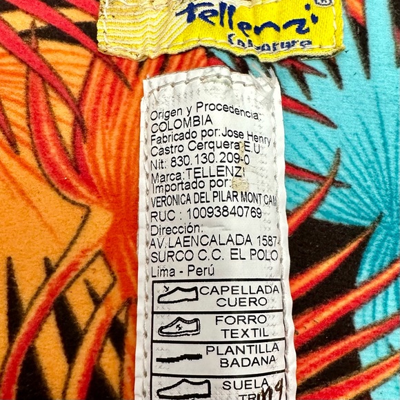 Tellenzi Womens Sz (37) 6 Wedge Heel Brown Leather Knee Boots Boho Witchy Strega - Picture 4 of 16